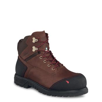 Red Wing Brnr XP 6-inch Waterproof CSA Safety Toe Wandelschoenen Heren DonkerBruin - 3500